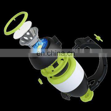 2020 Amazon Hot Foldable Usb Rechargeable Battery Emergency Flashlight Led Camping Lamp photo-6