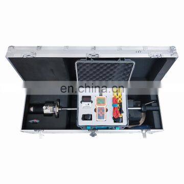 Dynamic plate load falling lightweight deflectometer test