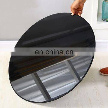 black bronze affordable prices  toughened tempered tinted glass computer table top customized