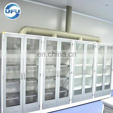 Laboratory Furniture Steel Structure Industrial Storage Cabinet With PP Shelves photo-2