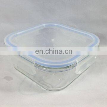 Microwave Oven Safe Glass Food Storage Container With Snap Locking Lid photo-3
