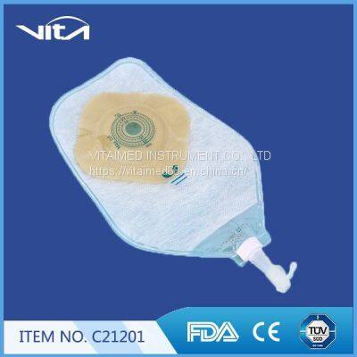 One piece urostomy bag (convex) C21201     disposable ostomy bags   Medical Urinary Drainage Bag