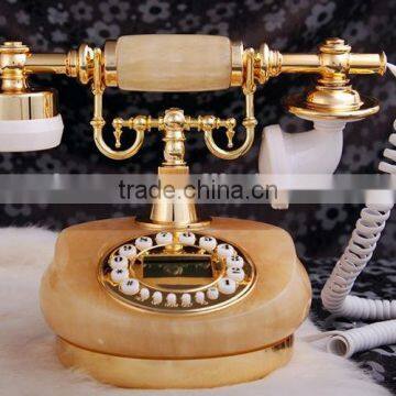 Antique style landline telephone set