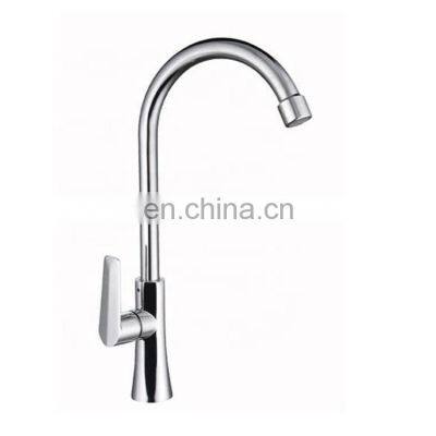 Kitchen Tap Single Handle Lever Brass Kitchen Sink Faucet