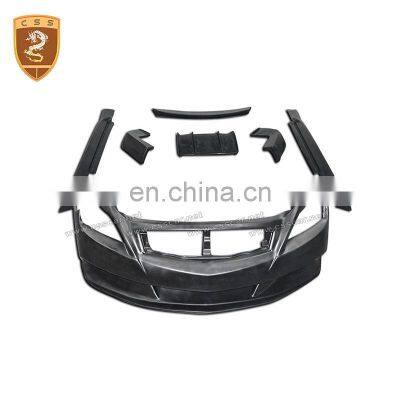 Accessories Luxury LB Style Fiber Glass Front Bumper Side Skirts Wheel Arch Wheel Eyebrow Fit for Infini-ti G37 2 Doors photo-3