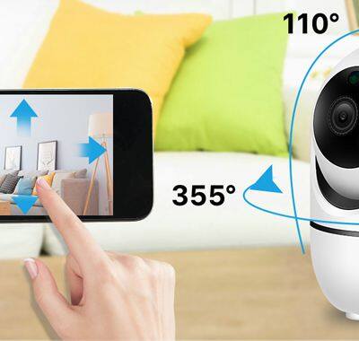 1080P FHD Human Auto Tracking Wireless IP CCTV Cameras P2P YCC365 APP Human Track Home Security Surveillance Camera photo-3
