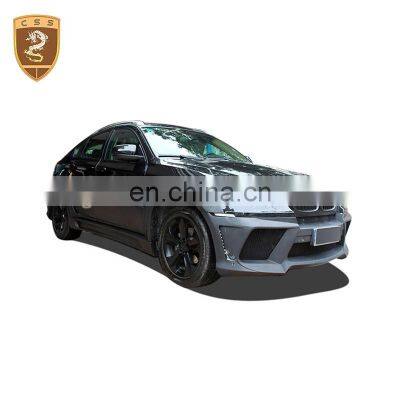 Lm Style Car Body Kit with Front Rear Bumper Side Skirts Fender Flares For BNW X6 E71