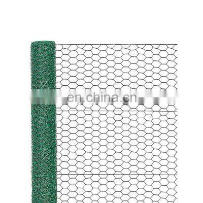 PVC Coated Fencing Mesh Chain Link Fence Green Color Steel Wire Mesh