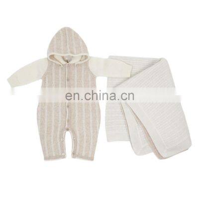 Newborn Outfits,Cashmere Baby Romper suit,Cashmere Baby Blanket