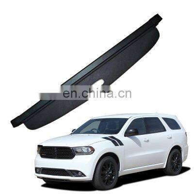 Cargo Cover For Dodge Durango 2011-2021 Retractable Rear Trunk Parcel Shelf Security Cover Shielding Shade Accessories