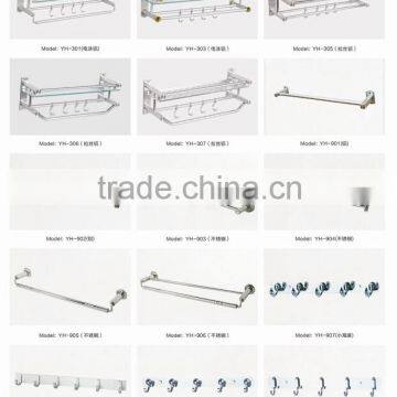 Stainless steel material Bathroom Accessory cloth hook