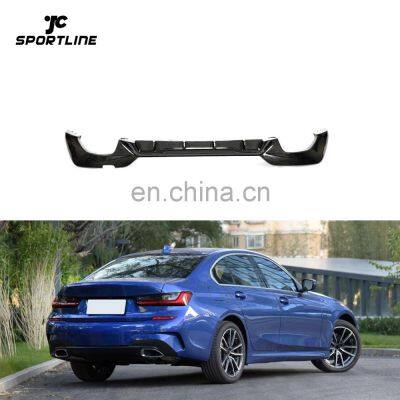 Carbon Fiber G20 Rear Bumper Lip for BMW G20 330i M340i M Sport Sedan 2019-2020