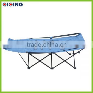 Convenient oxford fabric folding bed with fasten belt HQ-8004E