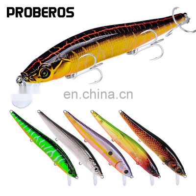 Lure industrial printing bait e-commerce fishing gear wholesale12cm/14gWith gift accessories e black minnow