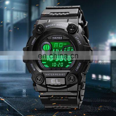 SKMEI 1633 Men Digital Wristwatch Hot Sale Outdoor Sport Watches 50M Waterproof photo-2