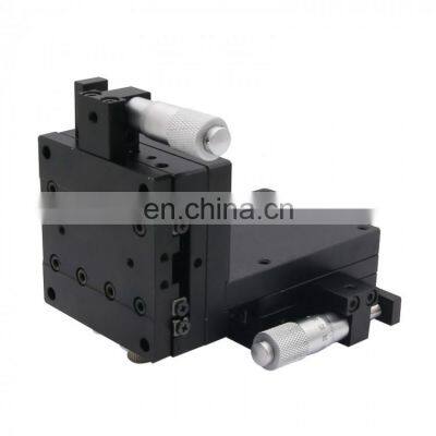 60*60mm Stroke Load 3KG SEMXZL60-AS XZ Manual Linear Stage CNC Sliding Table Z Axis Lifting photo-2