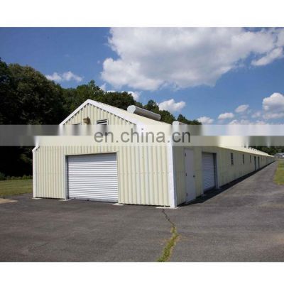 Good Quality Garage Contractor Workshop Hangar / Hall Steel Structure Price