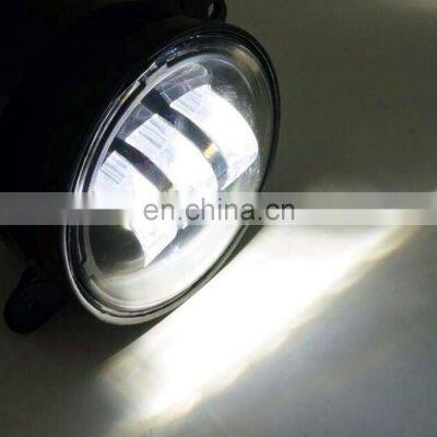 J023jeep wrangler LED Fog Lights lamp Lantsun 4 Inch 60W Halo Ring Angel Eyes for Wrangler 97-16 JK TJ LJ ATV Pack of 2