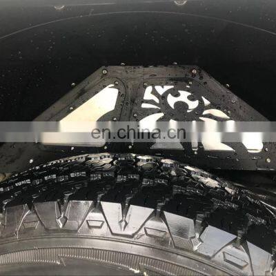 Комплект накладок на задние внутренние крылья J256-5 для Jeep Wrangler JK 2007 - 2016 годов. Алюминиевые, Lantsun. Высокое качество и низкая цена photo-5