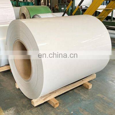 White Aluminum Coil 1050 2 mm 4 mm Coating Aluminum Roll Coil Colour Coated Aluminium Coil