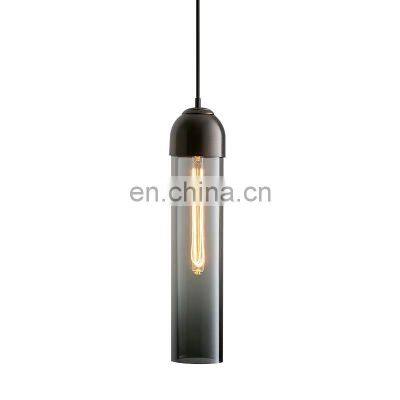 Modern Pendant Light Retro Glass Hanging Lamp Modern Kitchen Dining Bedroom Loft  LED Pendant Lamp Decor For Living Room