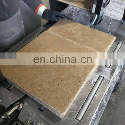 Premium Quality Hot Sale Walnut Travertine French Pattern Set - Chiseled Edge Made in Turkey Cem-FPT-03 photo-2