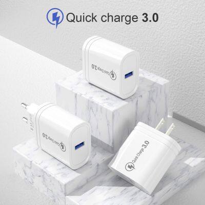 One Port 5V 2.4A USB Power Adapter Portable EU US Plug Mobile Phone Charger for Iphone for Huawei for Xiaomi photo-4