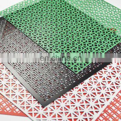 316 Galvanized Black Embossed 4x8 Stainless Steel Perforated Decorative Sheet(Austria