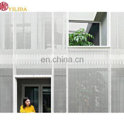 Charcoal Gray Aluminum Expanded Metal Wire Mesh for Curtain Wall /Hengshui Factory /nice Price photo-3