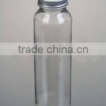 300ML pet plastic round juice bottle