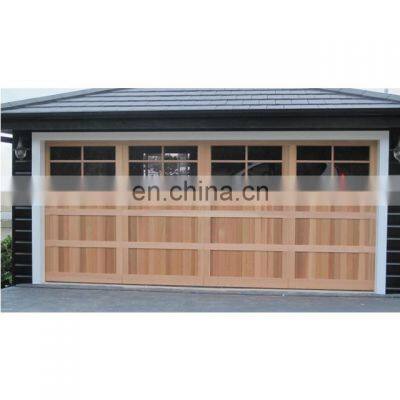 Powder Coated aluminum sectional garage doors manufacturer