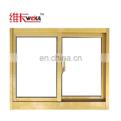 Gold color aluminum sliding window with screen philippines price anti noise window grilltube design