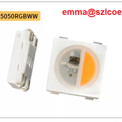 SMD5050 0.2W Digital Sk6812/LC8812C RGBW 4 in1 addressable SK6812 RGBW Addressable LEDs chip