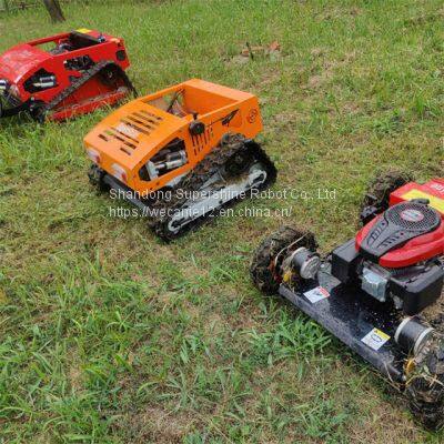 grass cutting machine, China remote control lawn mower price, remote control mower on tracks for sale