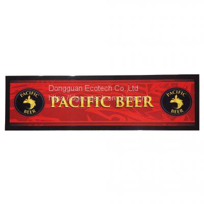 Custom Brand Printing Nitrile Rubber Promotion Gift Bar Runner Bar Mat Beer Bar Counter Mat Beer Drinks Beverage Bar Runner photo-5