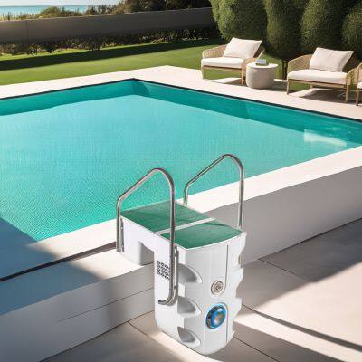 Integrated Water Filter Machine for Swimming Pool Wall-Mounted Outdoor Pipeless Filtration System