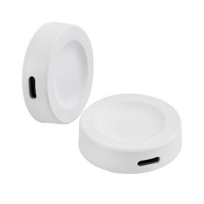 Round Watch Wireless Charger 5W Magnetic Wireless Charging Platform for Apple Watch Magnetic Wireless Charger