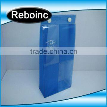 China direct factory snap button clear pvc bag(NV-PVC070)