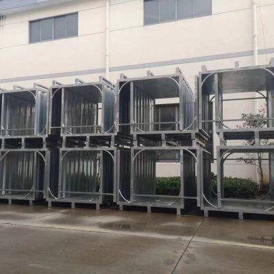 Heavy-Duty super load ability ZINC Anti-Rust Steel Pallet for fabrics  intelligent rack