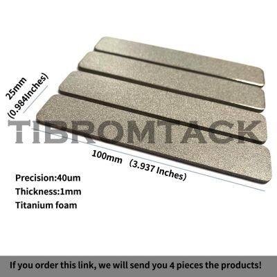 4 Pcs Titanium Powder Sintered Plates Hydrogen Storage Electrode Support Plate Porous Titanium Plate photo-3