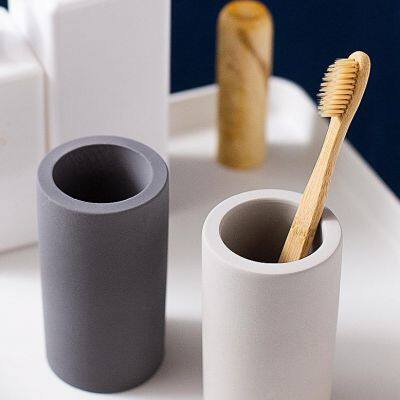 Diatomite Stone China Factory Absorbent Bathroom Toothbrush Holder photo-2