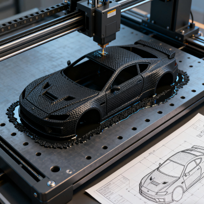3D printed toy models