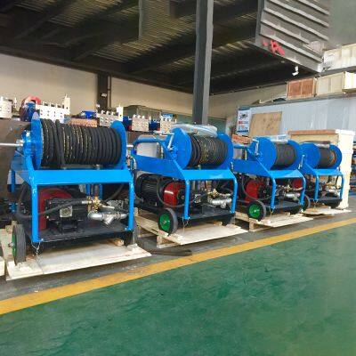 Remote Control High Pressure Water Jet Sewer Cleaner Drainage Pipe Cleaning Machine Hot Sale Ready for Ship photo-4