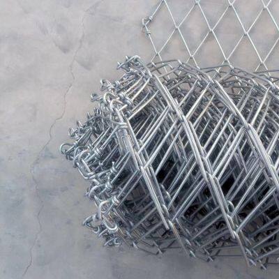 High Tensile Chain Link Woven Wire Mesh Roll Active Rhomboid Slope Protection Bending Factory Direct photo-2