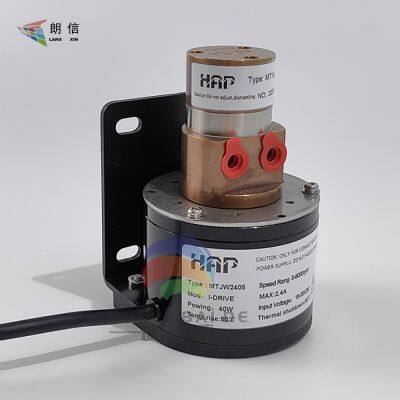 HAP micro magnetic drive copper-colored T gear pump MT16-ZPZTPT is used in ceramic inkjet printers.