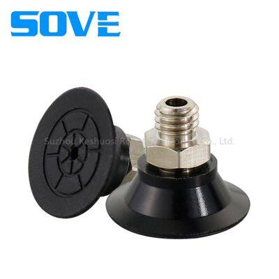 Low Profile Flat Vacuum Cups SMC Brand Perfect Alternative Product Pneumatic Suction Cup ZP2-B10/15/20/25/30MTS Series Silicone Suction Cup photo-5