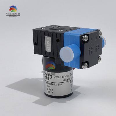 HAP оригинальная микровакуумная помпа NT043KM - HA600 24В для струйного принтера, специальная диафрагменная помпа для подачи чернил