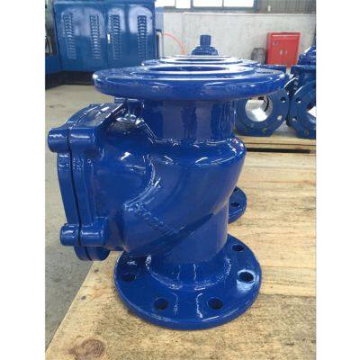DIN H41W-16 Cast Iron Flange Swing Type Soft Seal Check Valve photo-4