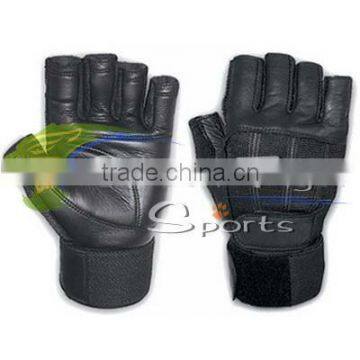 Leather Pro Lift Weight lifting body building gloves / Fitness Gloves / Gym Gloves / Weight Lifting Gloves