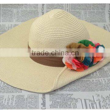 Summer Beach Wide Brim Straw Hat Women's Summer Fashion Straw Hat photo-4